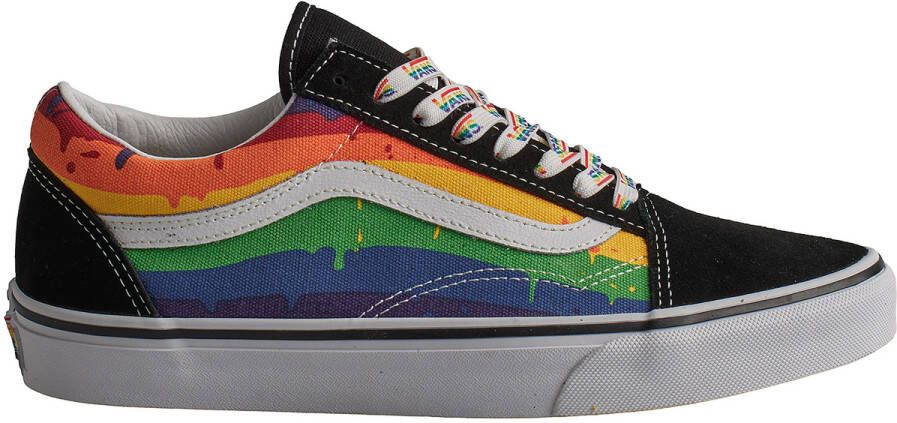 Vans Lage Sneakers VN0A5AO92CV1-BLKMULWHT