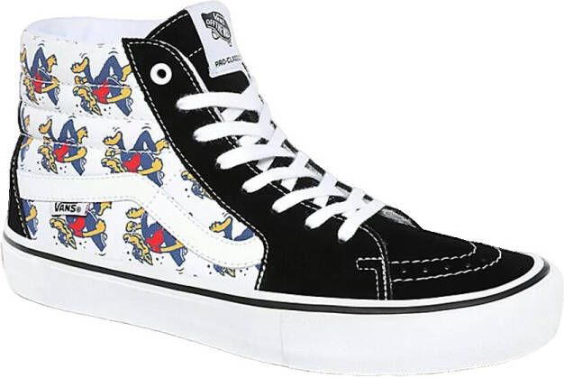 Vans Skate Wolf Sk8 Hi Pro VN0A45JD11Z Unisex Zwart Sneakers - Foto 2