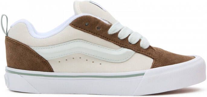 Vans Knu Skool Dames Schoenen Wit Maat: 38.5 Suède Foot Locker