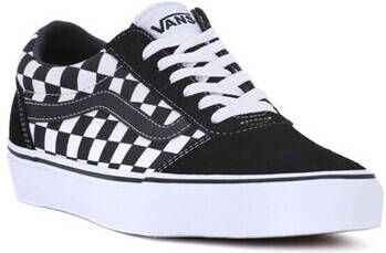 Vans Ward Heren Sneakers (Checkered) Black True White - Foto 4