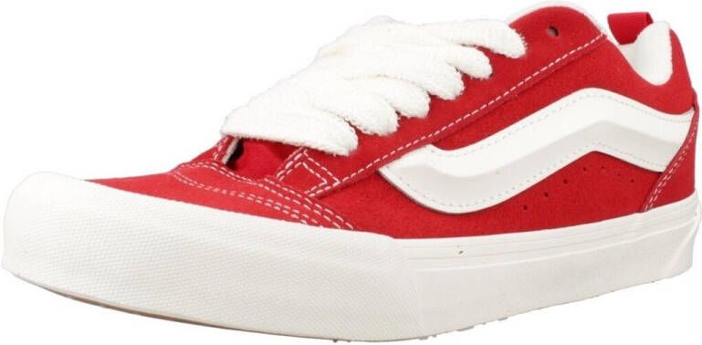 Vans Knu skool Skate in rood formaten: 42.5