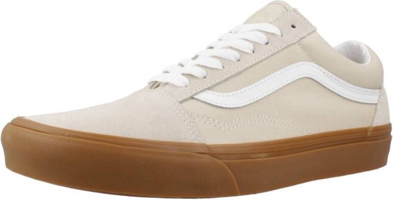 Vans Lifestyle Sneaker Ua Old Skool 000D3H VN2LH Oatmeal Gum - Foto 4