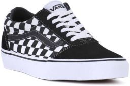 Vans Ward Heren Sneakers (Checkered) Black True White