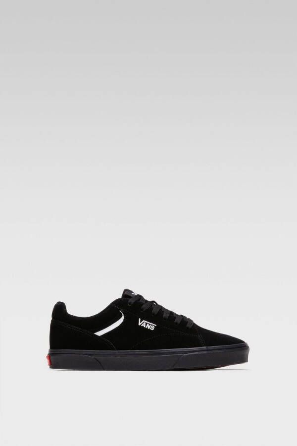 Vans Sportieve Zwarte Heren Sneakers Geborduurd Logo Black Heren - Foto 3