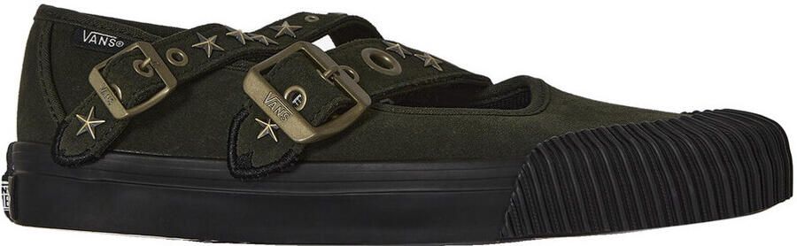 Vans Ballerina's Baskets Mary Jane Straps vert avec lanières croisées - Foto 5