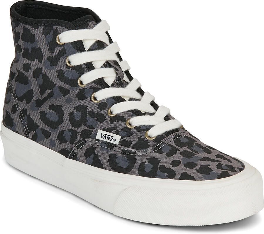 VANS Authentic sneakers met panterprint zwart zilvergrijs - Foto 2