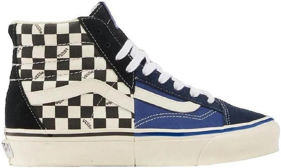 Vans Hoge Sneakers Baskets Clash The Wall LX Canvas