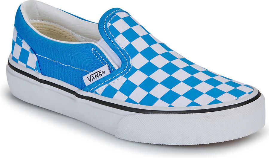 Vans Instappers Classic Slip-On COLOR THEORY CHECKERBOARD Bright Azure