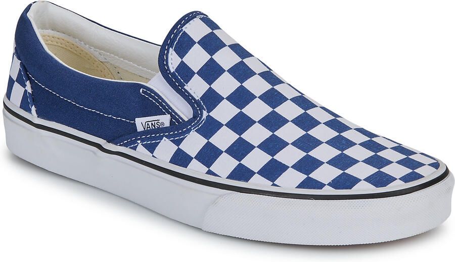 Vans Instappers Classic Slip-On COLOR THEORY CHECKERBOARD Deep Indigo