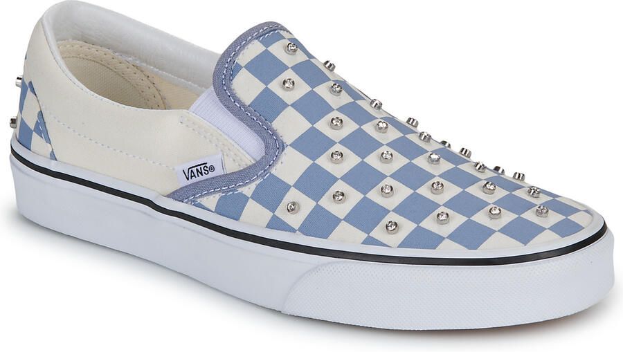 Vans Instappers Classic Slip-On RHINESTONE Glacial Slate