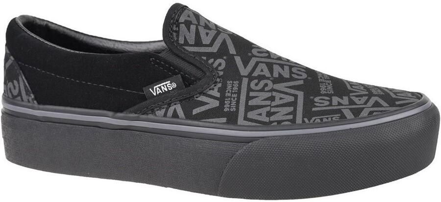 Vans 66 Classic Slip-On Platform VN0A3JEZWW0 Vrouwen Zwart Sneakers - Foto 2