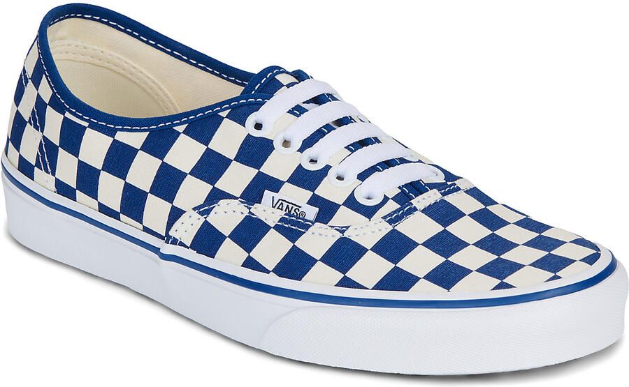 Vans Lage Sneakers Authentic AMQ PRIMARY CHECK TRUE BLUE WHITE
