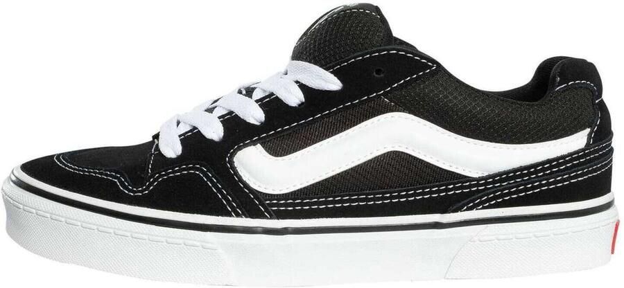 Vans MN Caldrone SUEDE MESH Heren Sneakers BLACK WHITE - Foto 3