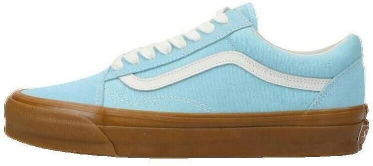 Vans Lage Sneakers Chaussures Old Skool LX Premium Bleu Cristal