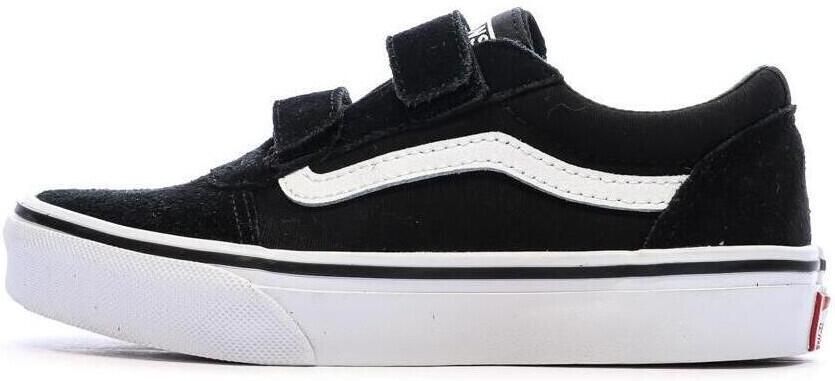 Vans Youth Ward V Suede Canvas Sneakers Black White - Foto 8