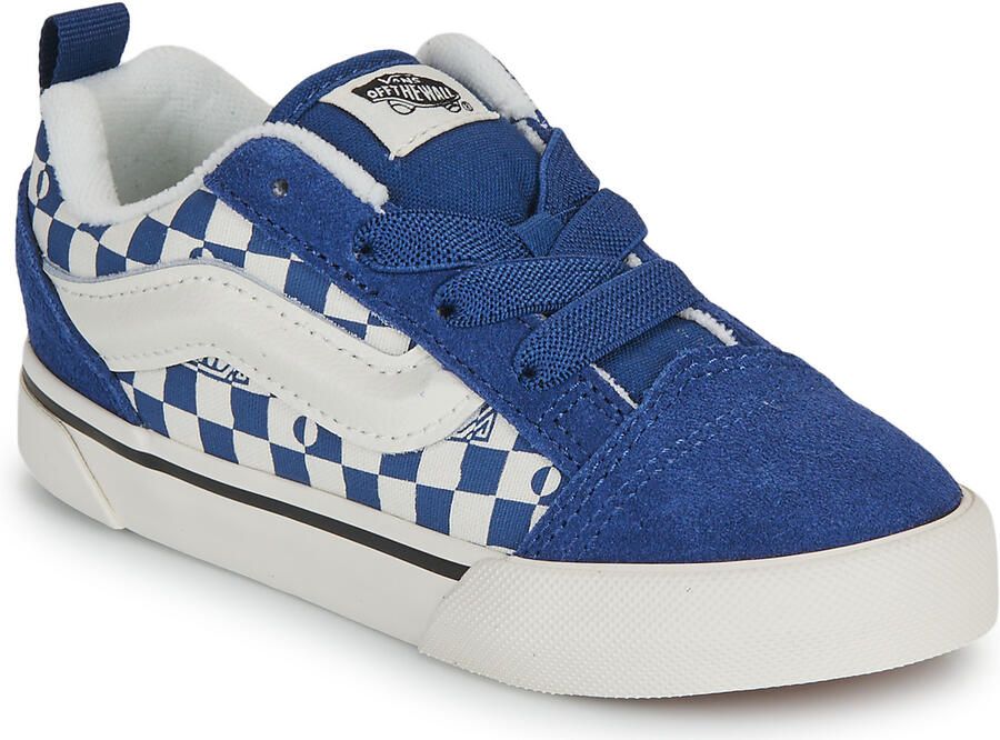 Vans Lage Sneakers Knu Skool Elastic Lace GEO CHECK INDIGO