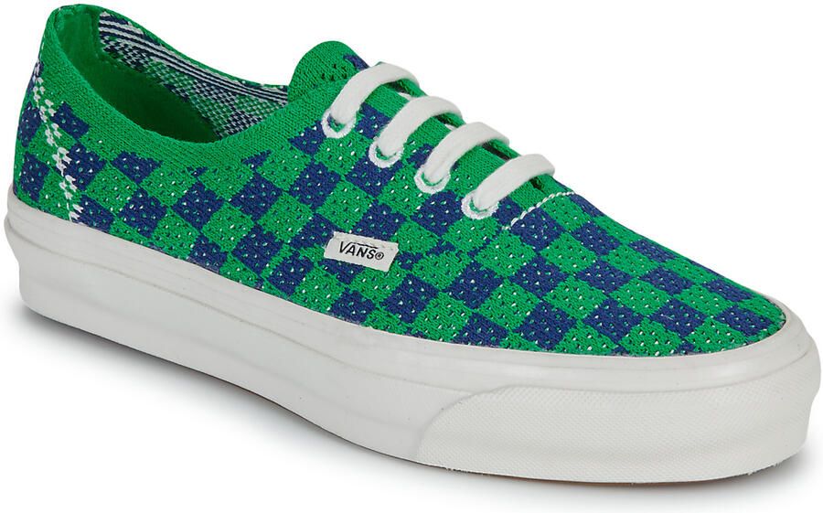 Vans Lage Sneakers LX Authentic 44 EK Punk Check GREEN NAVY
