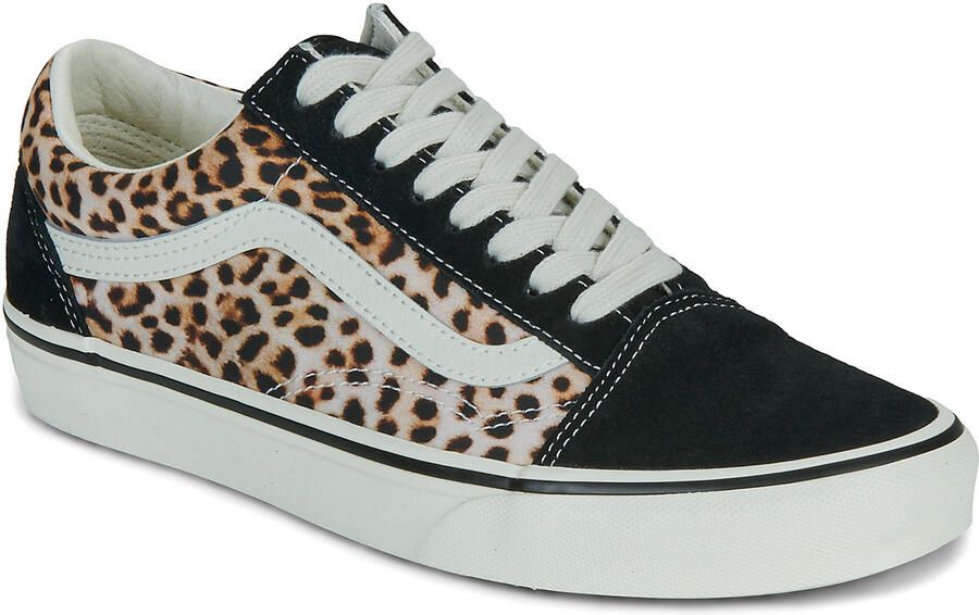 Vans Lage Sneakers Old Skool BLACK LEOPARD