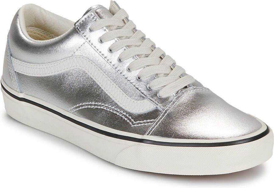 Vans Lage Sneakers Old Skool LEATHER METALLIC SILVER