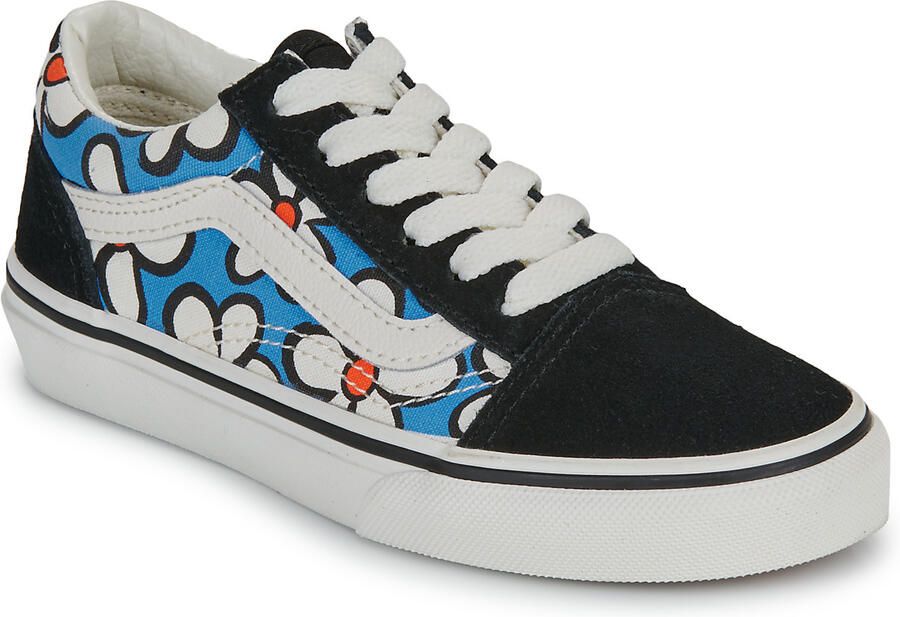 Vans Lage Sneakers Old Skool Painted Floral Bright Azure