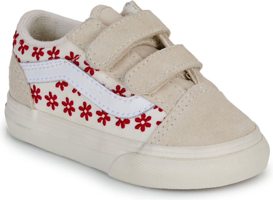 Vans Lage Sneakers Old Skool V Chantilly Floral RACING RED - Foto 2