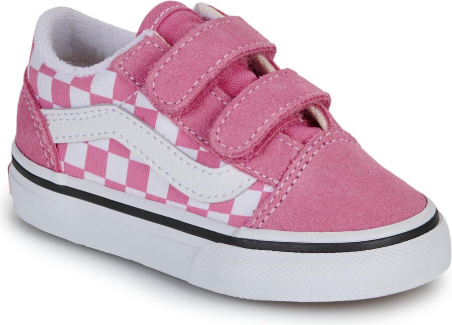 Vans Lage Sneakers Old Skool V COLOR THEORY CHECKERBOARD Pink Fizz - Foto 2