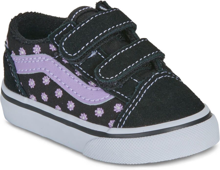 Vans Lage Sneakers Old Skool V FLORAL EMBROIDERY PURPLE