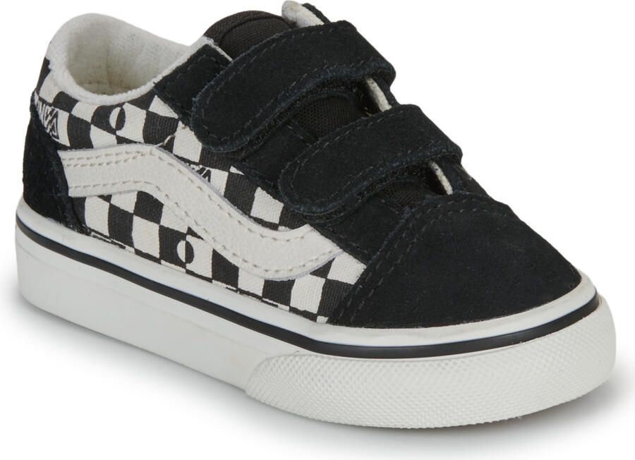 Vans Lage Sneakers Old Skool V GEO CHECK BLACK