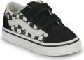 Vans Lage Sneakers Old Skool V GEO CHECK BLACK - Zwart
