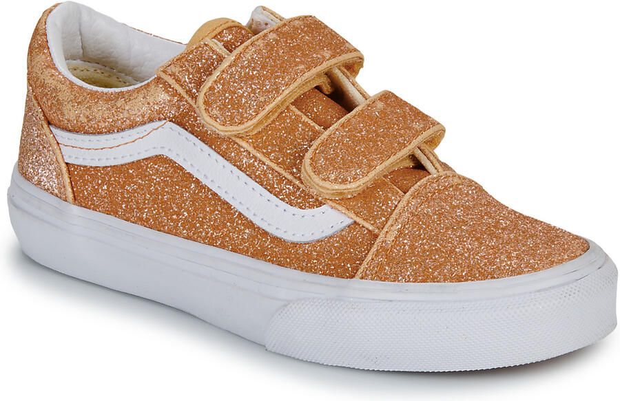 Vans Lage Sneakers Old Skool V GLITTER Apricot Glow