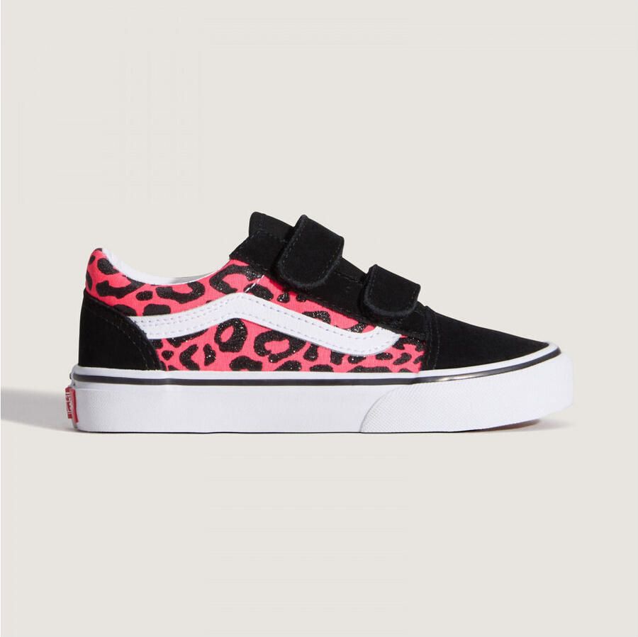 Vans Lage Sneakers Old Skool V GLITTER LEOPARD Diva Pink - Foto 2
