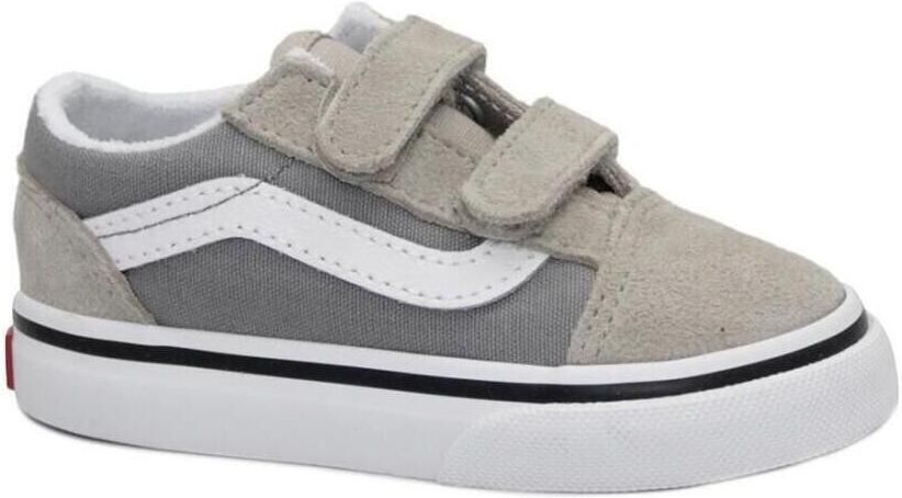 Vans Old Skool V 2-tone Sneakers grijs Textiel - Foto 20