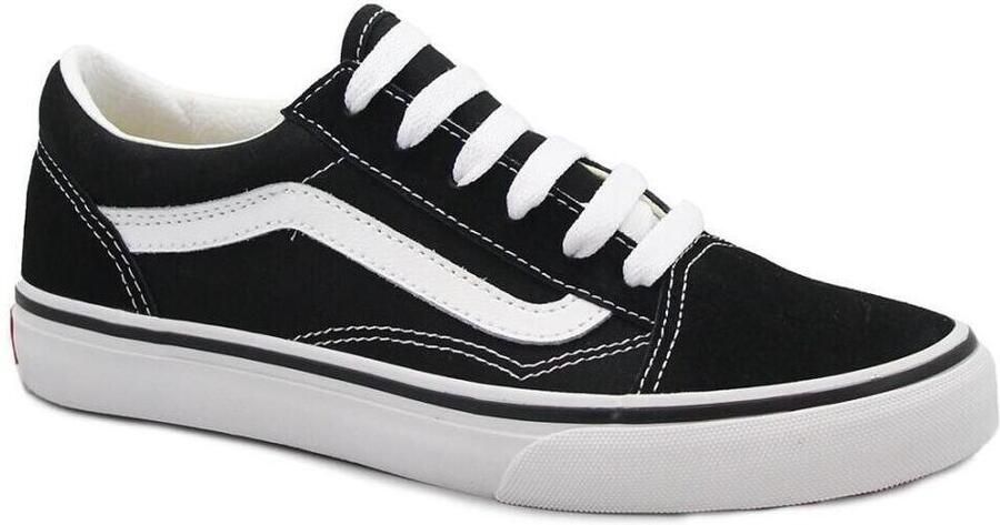 Vans Old Skool Kindersneakers Wit Canvas