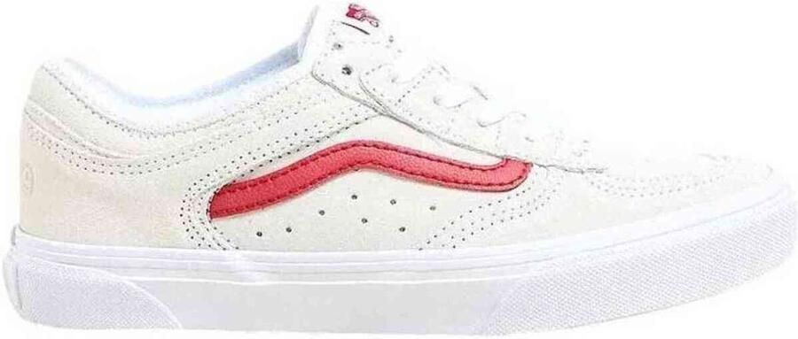 Vans Rowley Classic sneakers wit rood Leer Meerkleurig 38.5 - Foto 3