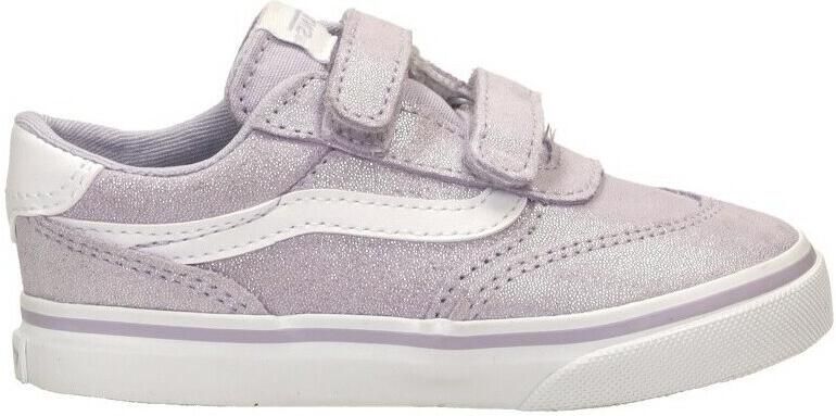Vans Brooklyn Klittenband Sneakers Unisex Lila - Foto 4
