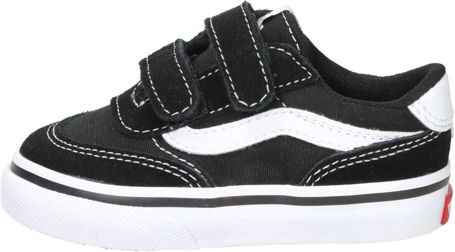 Vans Brooklyn LS V SUEDE CANVAS BLACK WHITE Unisex Sneakers BLACK WHITE - Foto 12