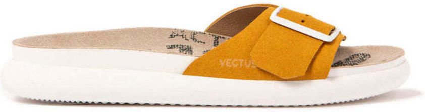 Veja Comfortabele Zomer Sandalen Mosterdgeel Yellow Dames - Foto 2