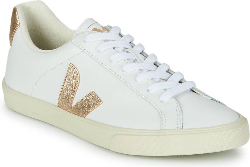 Veja Esplar Logo Leather Dames Sneakers Schoenen Leer Wit EO0202490A - Foto 8