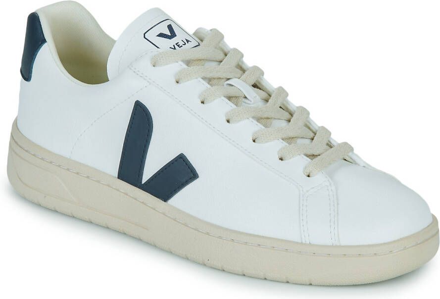 Veja Witte Marineblauwe Vegan Katoenen Sneakers White Dames - Foto 2