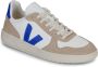 VEJA V-10 | extra white paros sahara Wit Leer Lage sneakers Unisex - Thumbnail 3