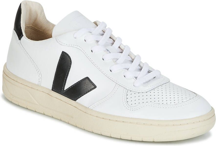 Veja V-10 den Patch Logo Geperforeerde Details Rubberen Zool White - Foto 16