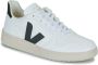 Veja V-10 den Patch Logo Geperforeerde Details Rubberen Zool White - Thumbnail 4