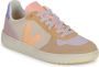 Veja V-10 Suede Multico Peach Sneakers Multicolor Dames - Thumbnail 6