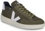 Veja Olijf Wit V-12 Vegan Sneakers Green Heren - Thumbnail 4