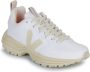 Veja Witte Biologisch Katoenen Sneakers met Rubberen V Logo Wit Dames - Thumbnail 2
