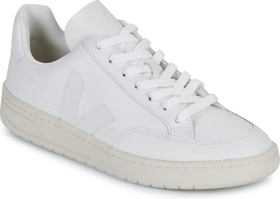 Veja Witte Leren Sneakers Logo Rubberen Zool White - Foto 2