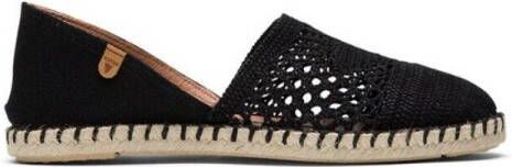 VERBENAS Espadrilles Carmen Crochet-Lino Paris slippers zomerschoen strandschoen in haak-look