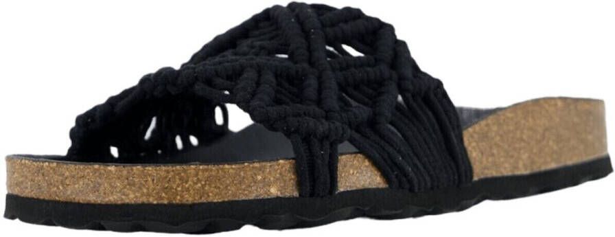 Verbenas Raga Knots Slippers Dames Zwart - Foto 3