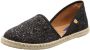 VERBENAS Espadrilles CARMEN GLITTER slipper zomerschoen strandschoen met glitter - Thumbnail 1