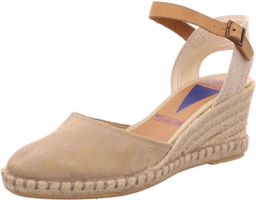 VERBENAS Sandaaltjes MALENA SERRAJE zomerschoen bandjessandaal vakantieschoen met sleehak - Foto 6